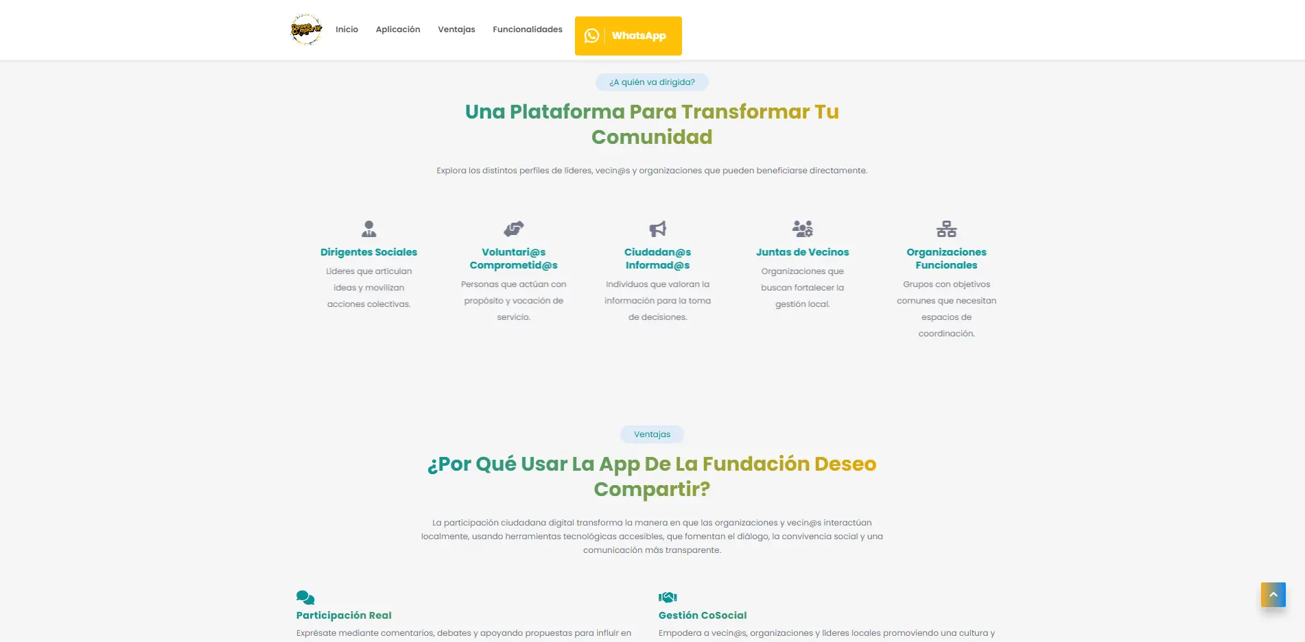 Deseo Compartir - Sitio Solidaria - Imagen 3